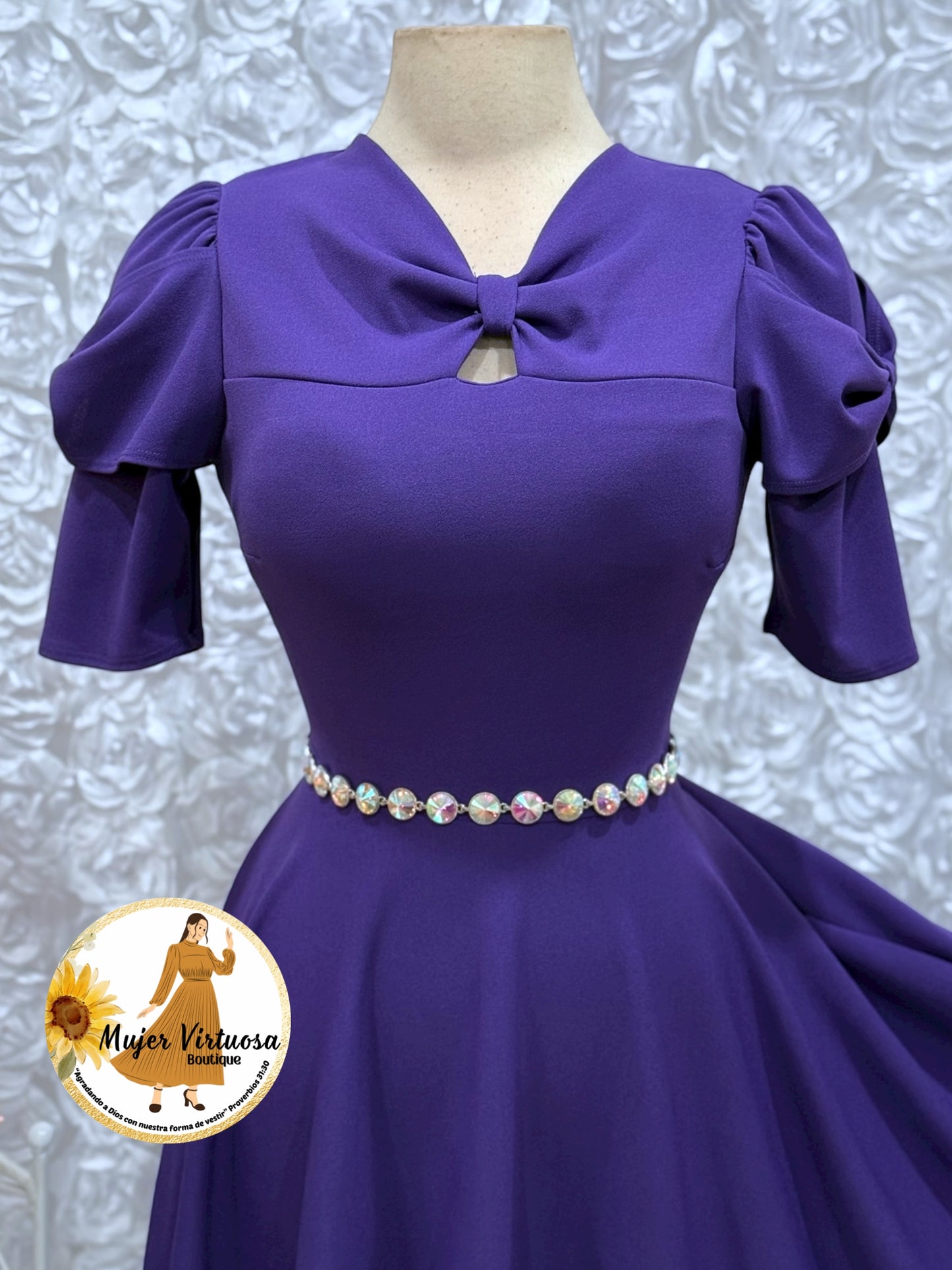 Bianca Violet Dress