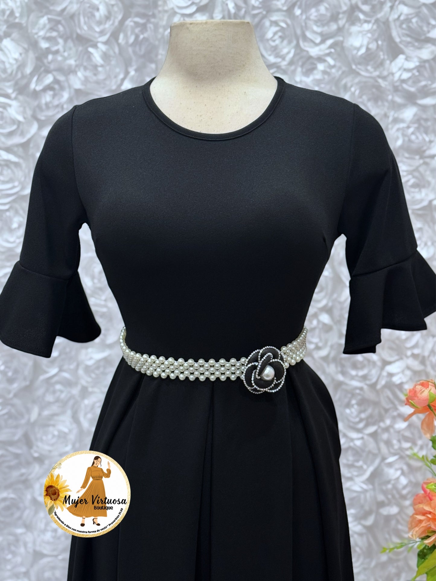 Spring is here Black Dress