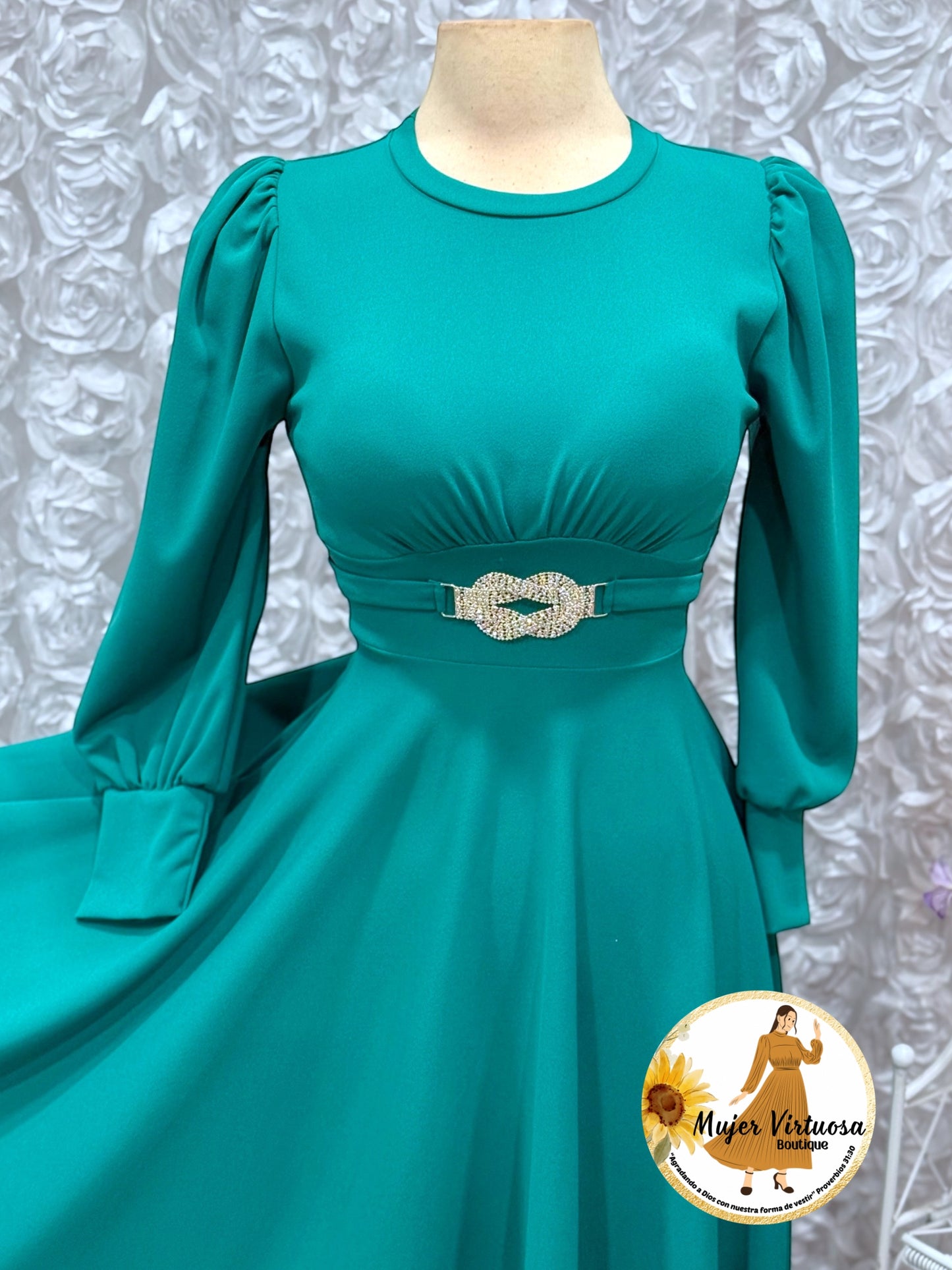 Natasha Turquesa Dress