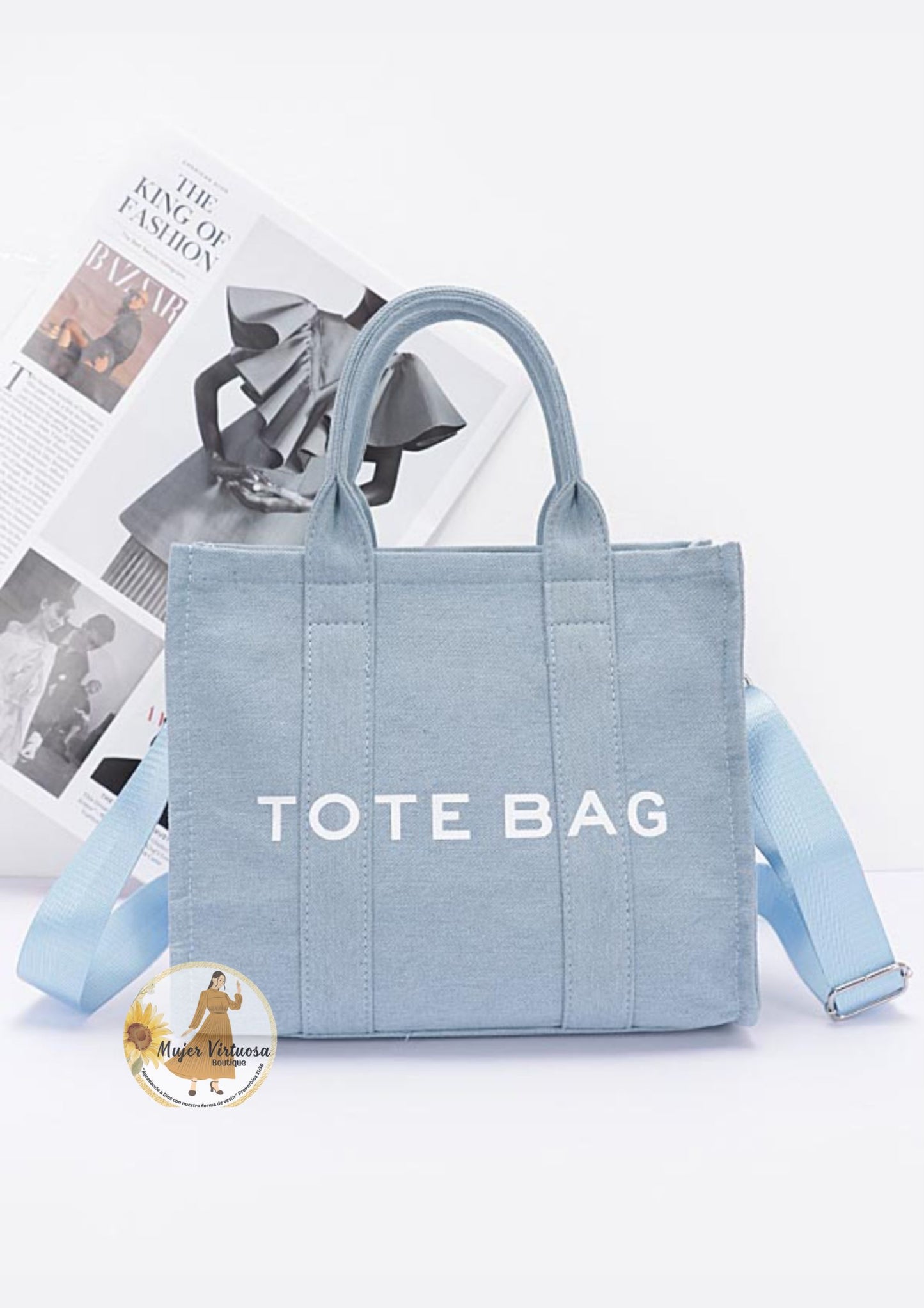 The Tote Light Denim Bag