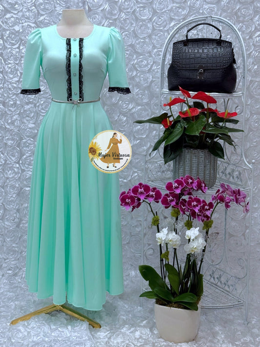 Eleanore Mint Dress