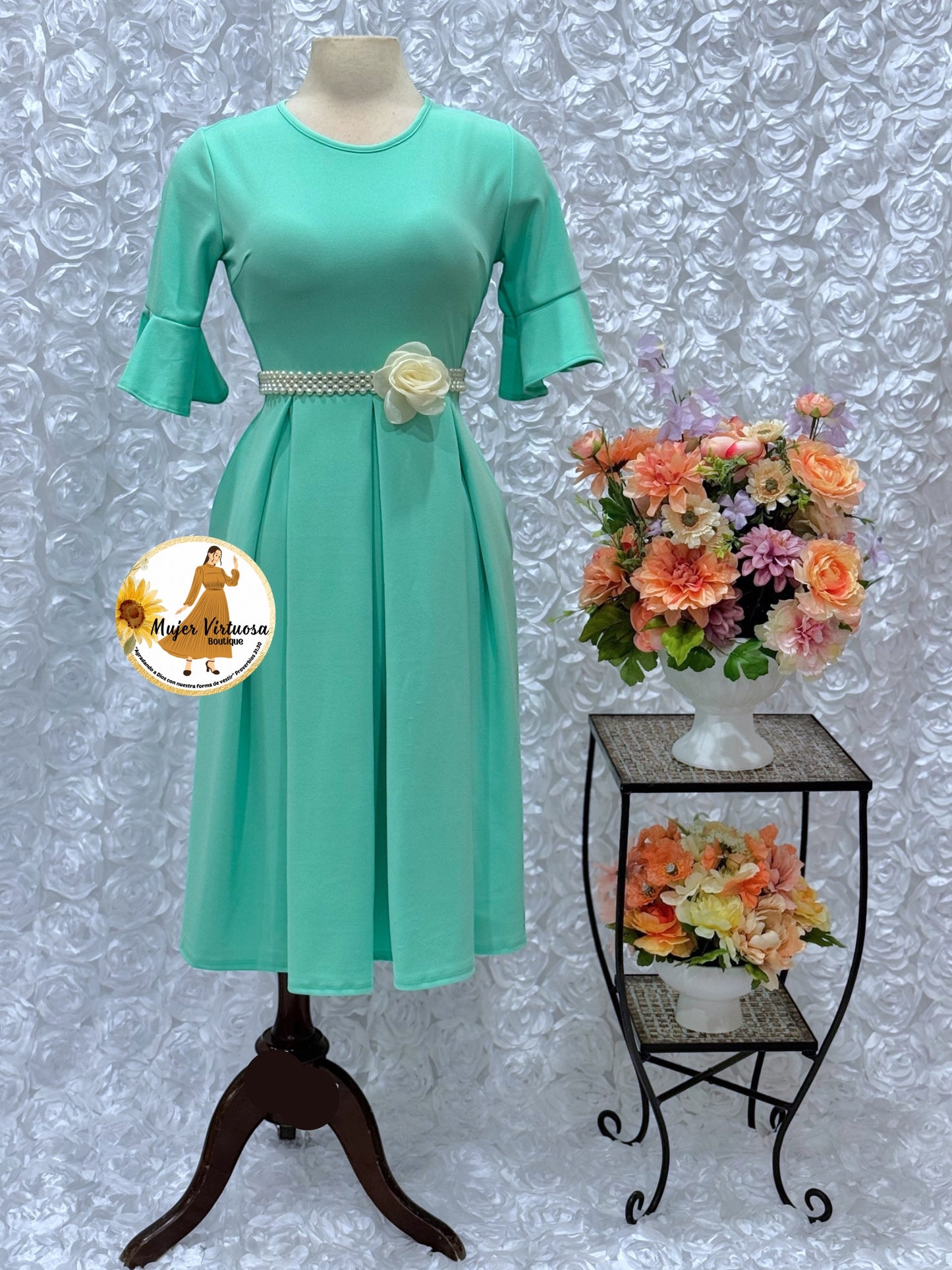 Spring is here Mint Dress