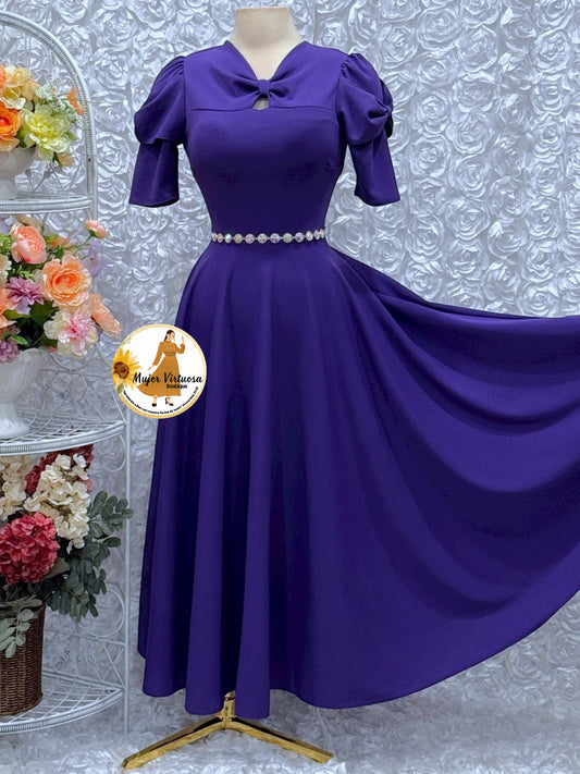 Bianca Violet Dress
