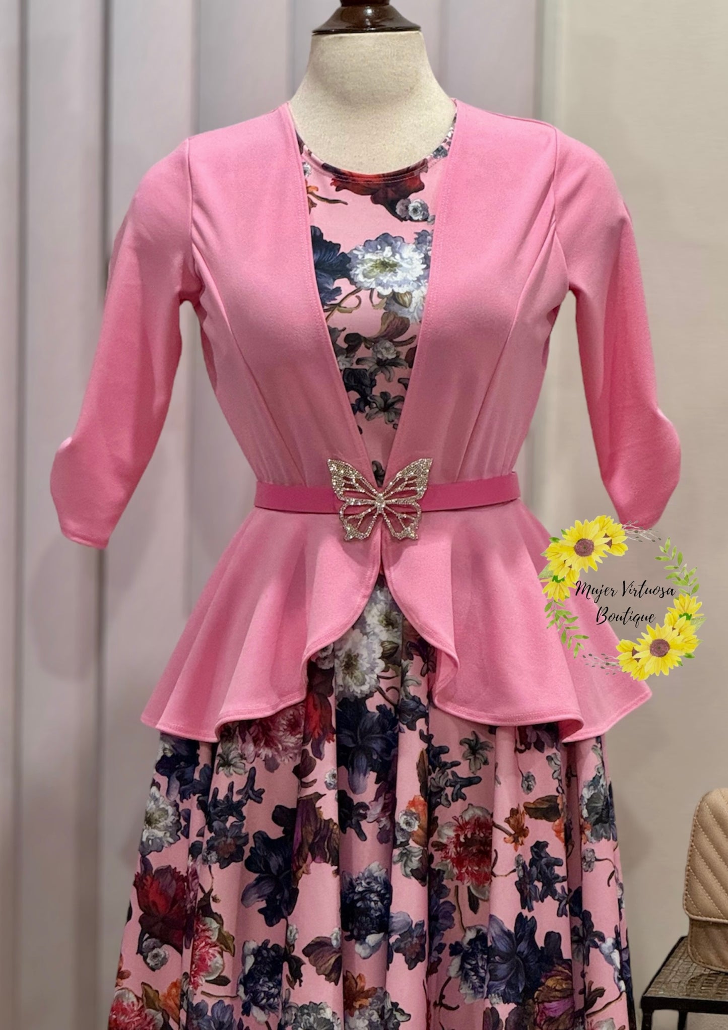 Helena All Pink Blazer Dress