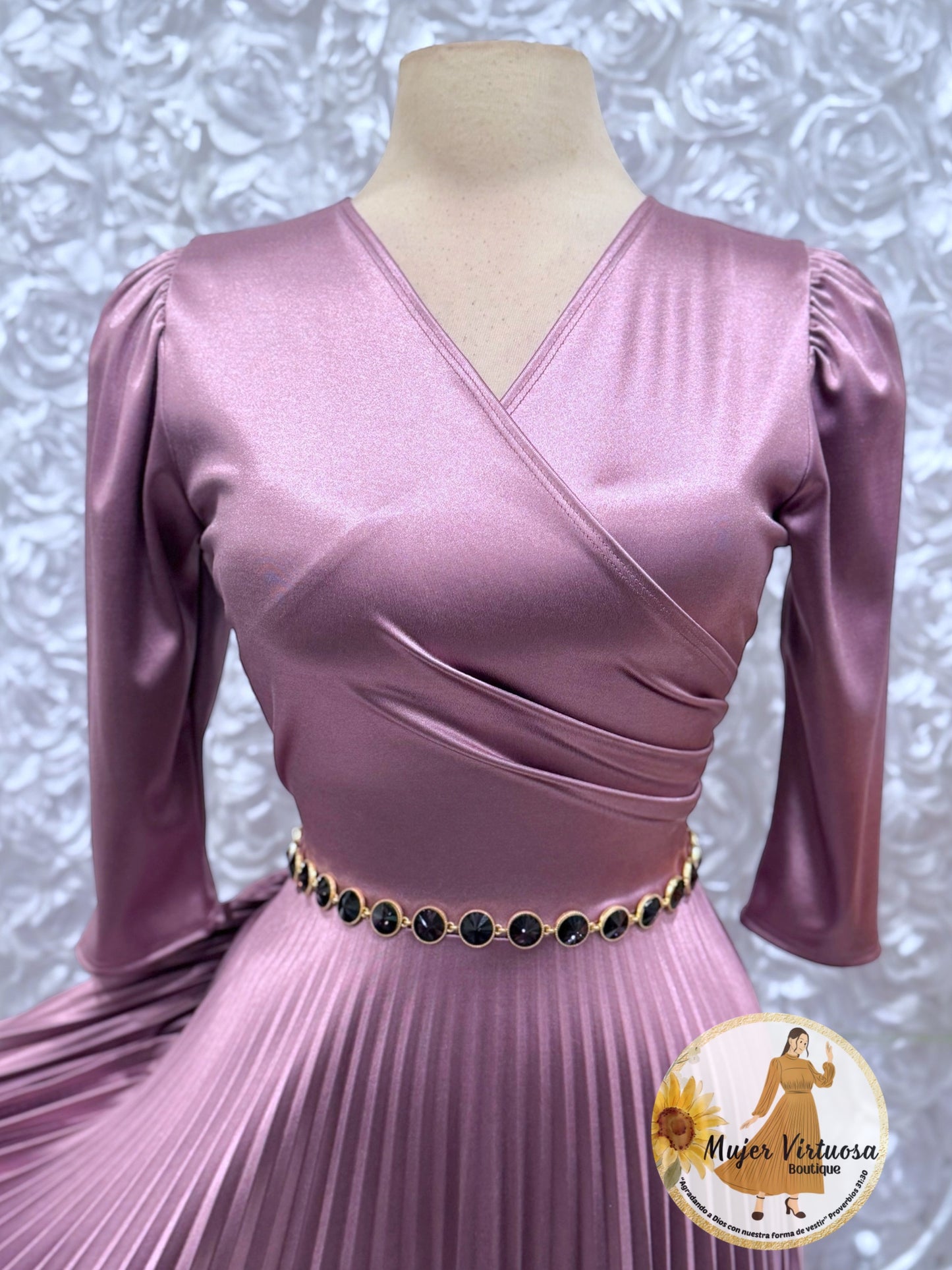 Uva & Gold Chain Belt