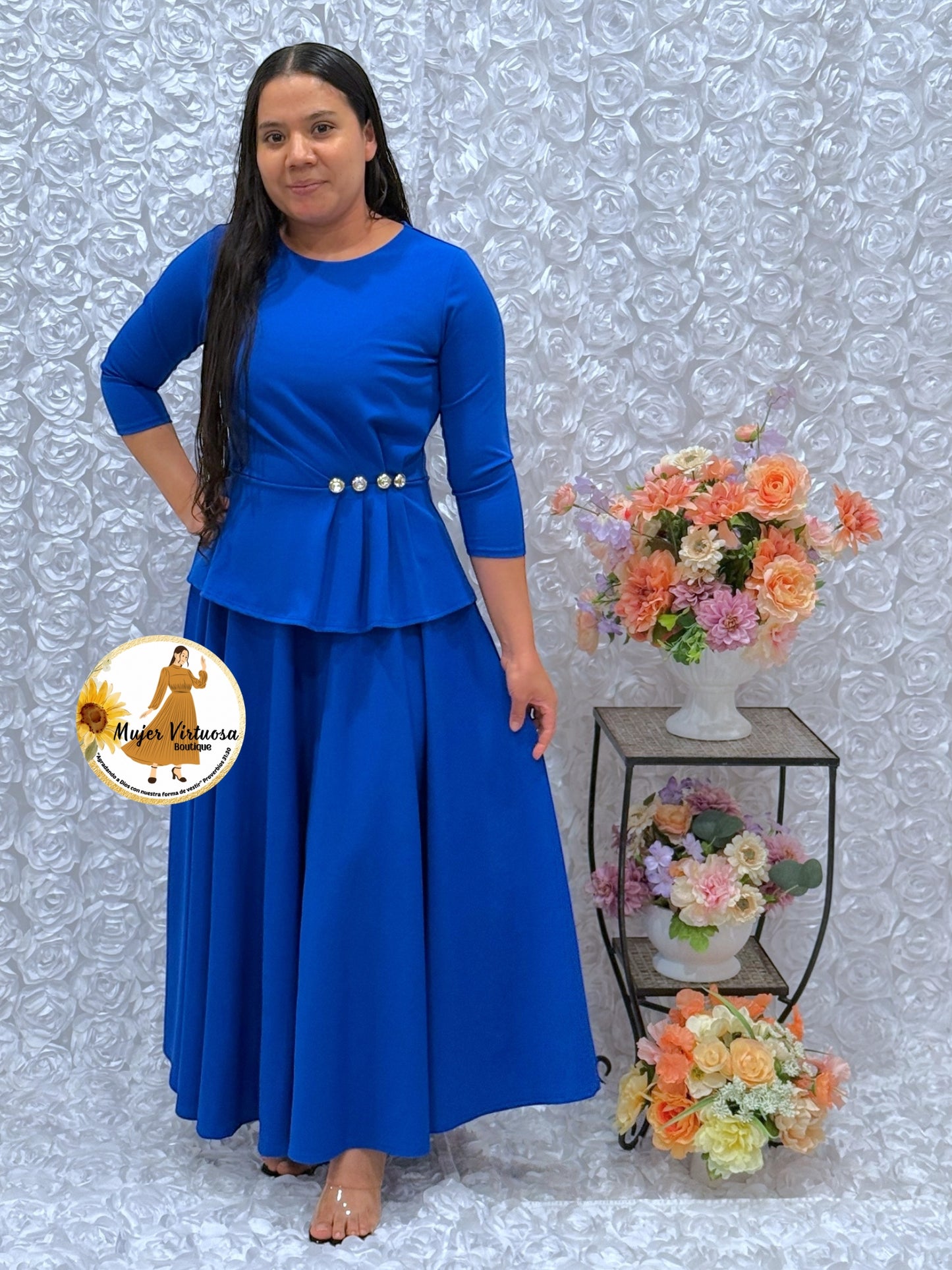Betty Royal Blue Dress