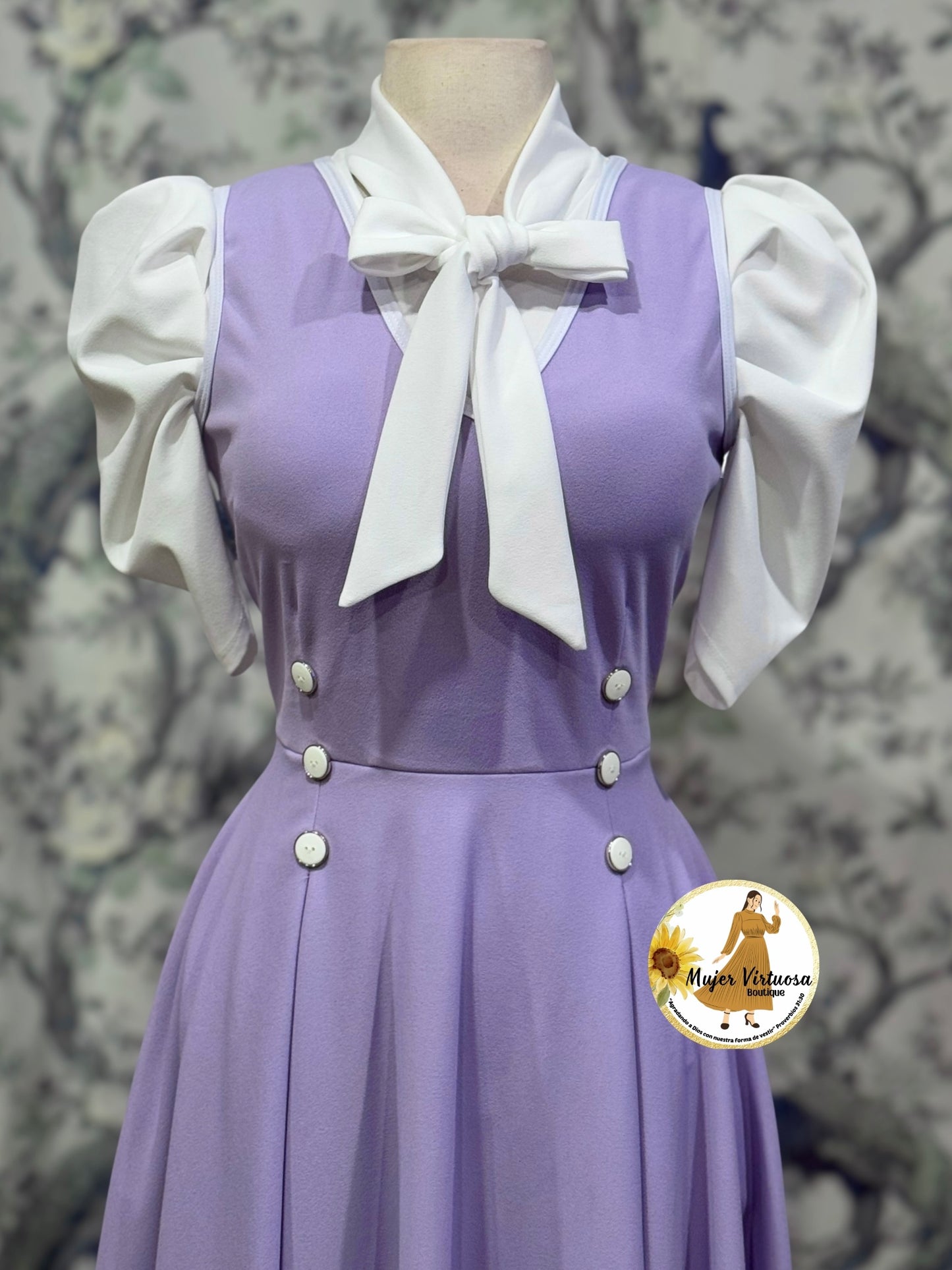 Elena Lilac Overall con Paletones