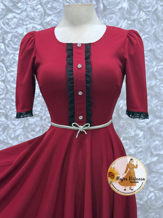 Silver Elastic Bow Belt