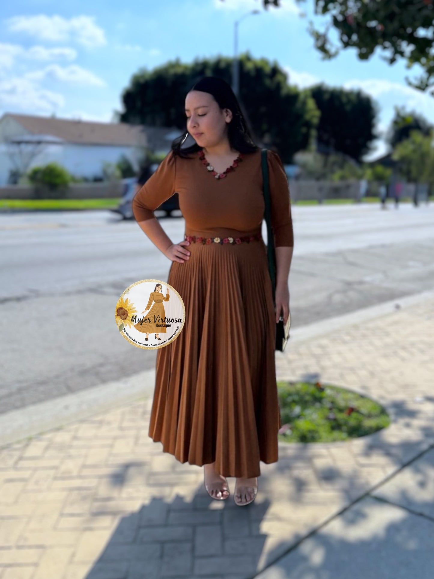 Deysi Caramel Dress