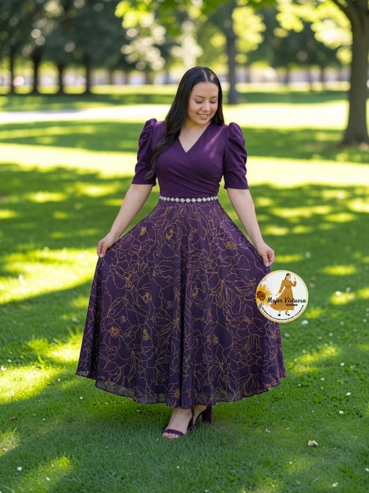 Susan Uva Ombre Dress