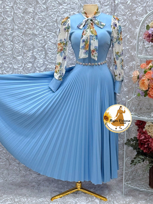 Brenda Baby Blue Dress