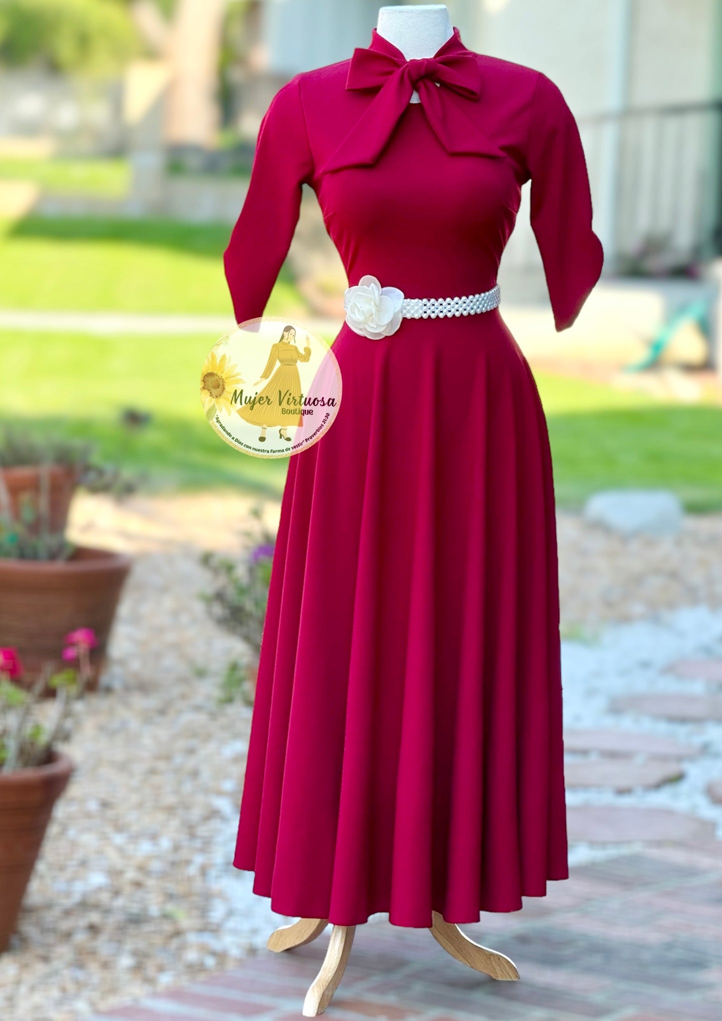 Anna Red Ruby Dress