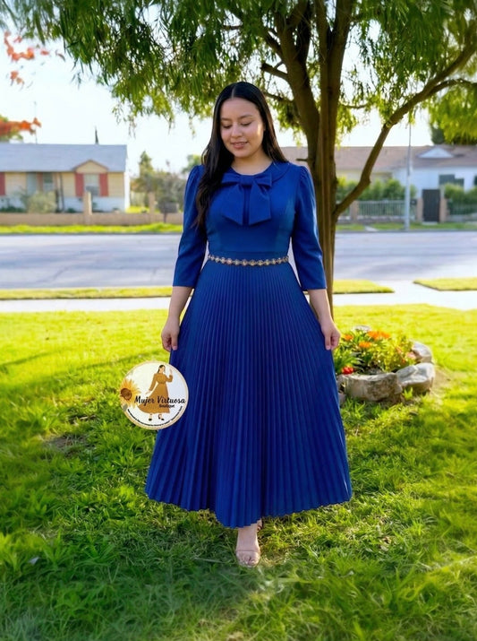 Agatha Royal Blue Sailor Dress