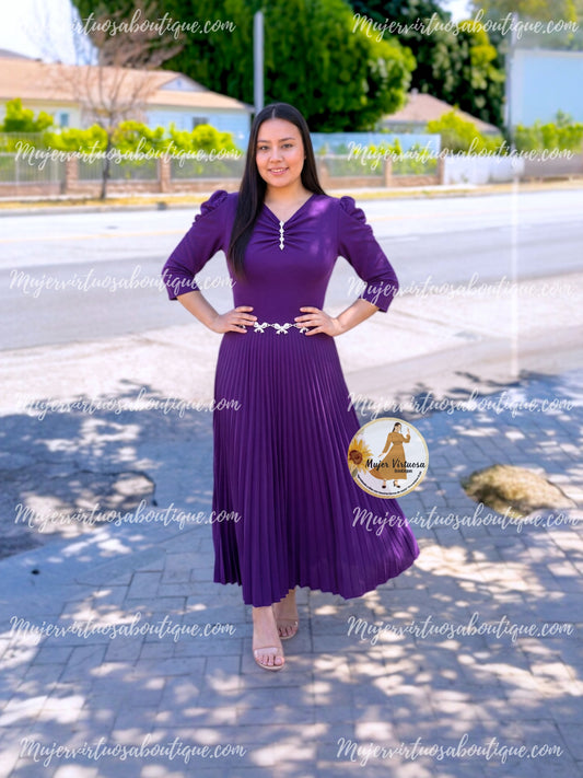 Sasha Uva Dress