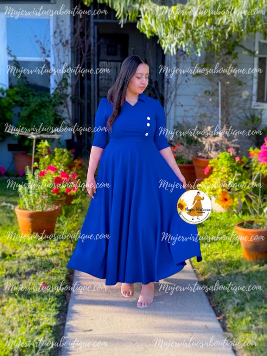 Priscila Royal Blue Dress
