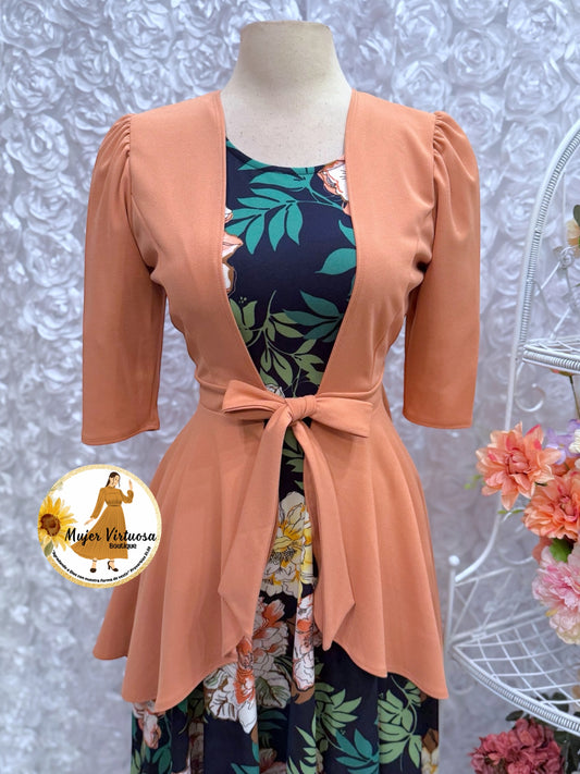 Melon Long Blazer