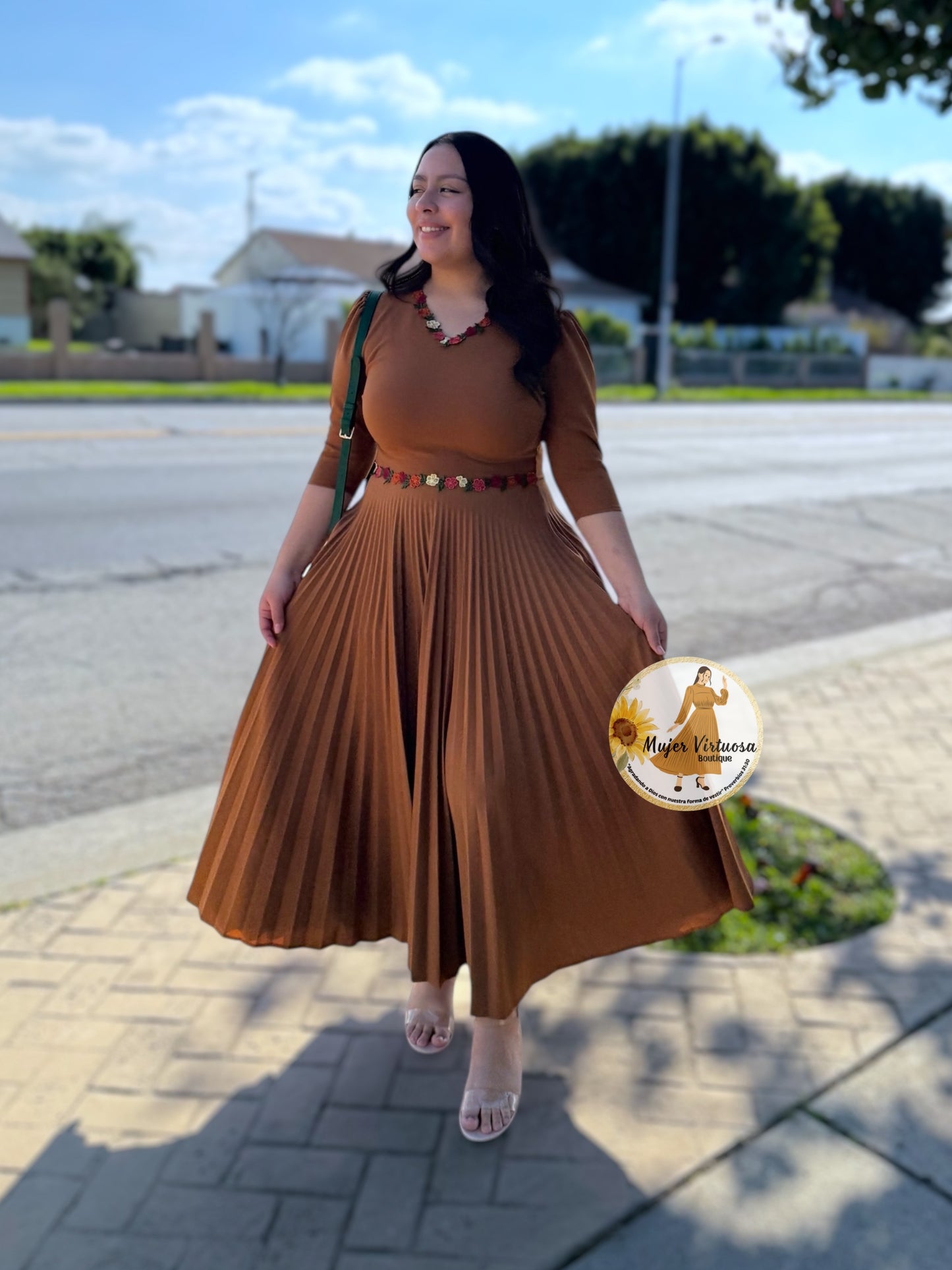 Deysi Caramel Dress