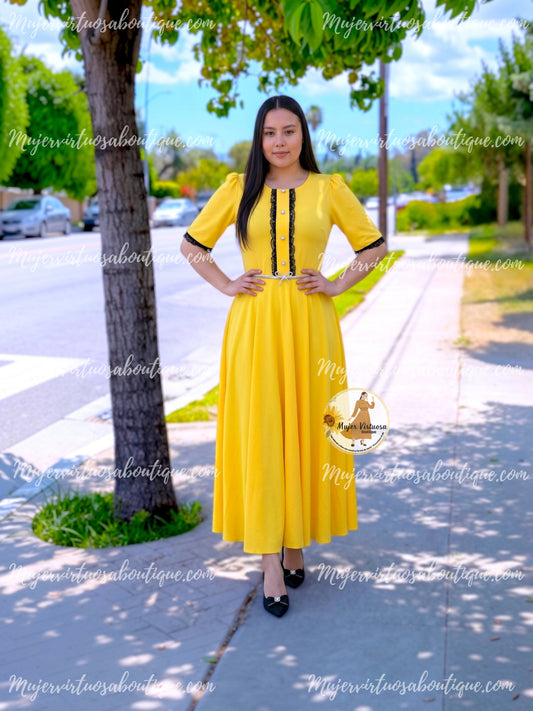 Eleanore Yellow Dress