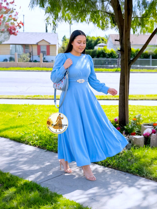 Natasha Sky Blue Dress
