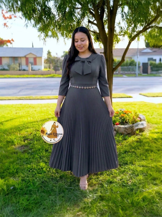 Agatha Grey Sailor Dress