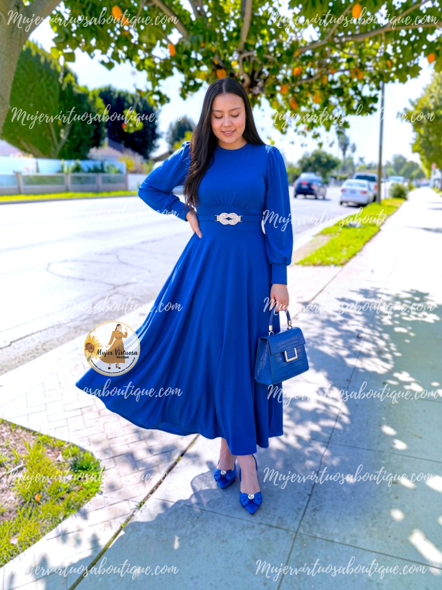 Natasha Royal Blue Dress