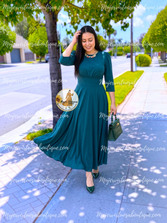Mary Green Necklace Dress