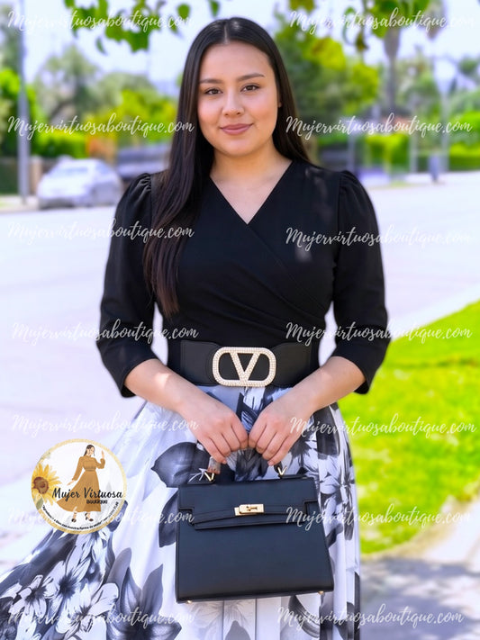 Black Kelly Crossbody Bag