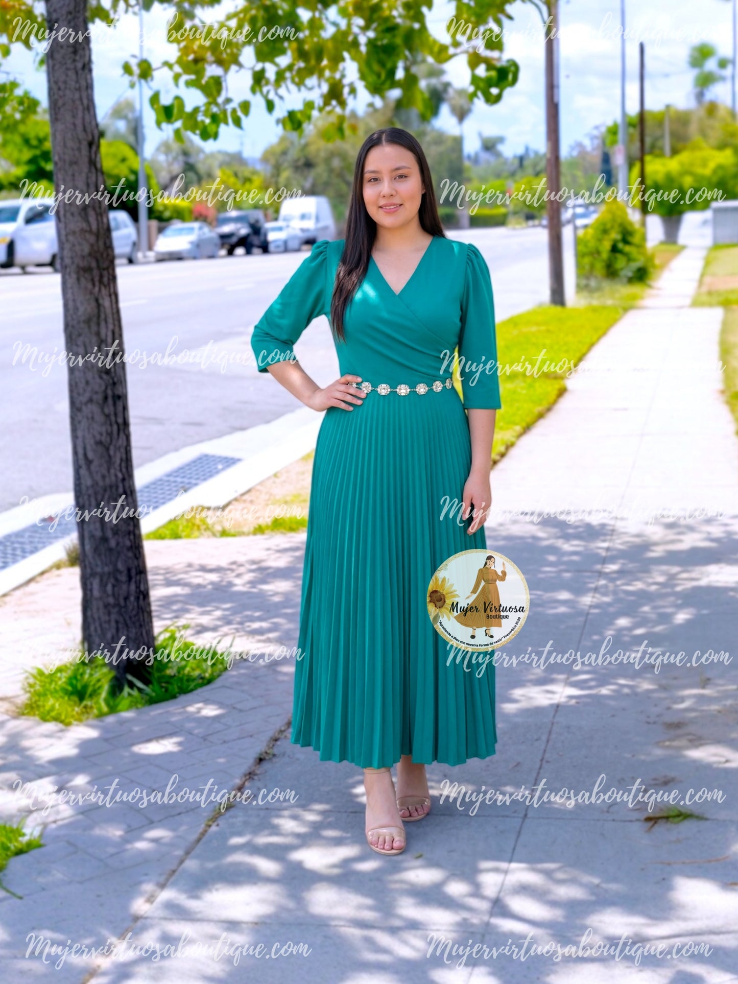 Celine Turquesa Dress