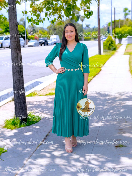 Celine Turquesa Dress