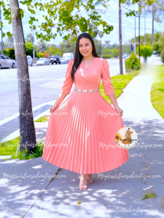 Celine Melon Dress