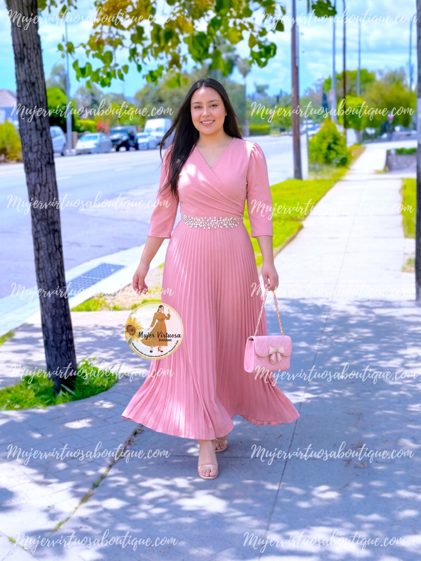Celine Pink Dress