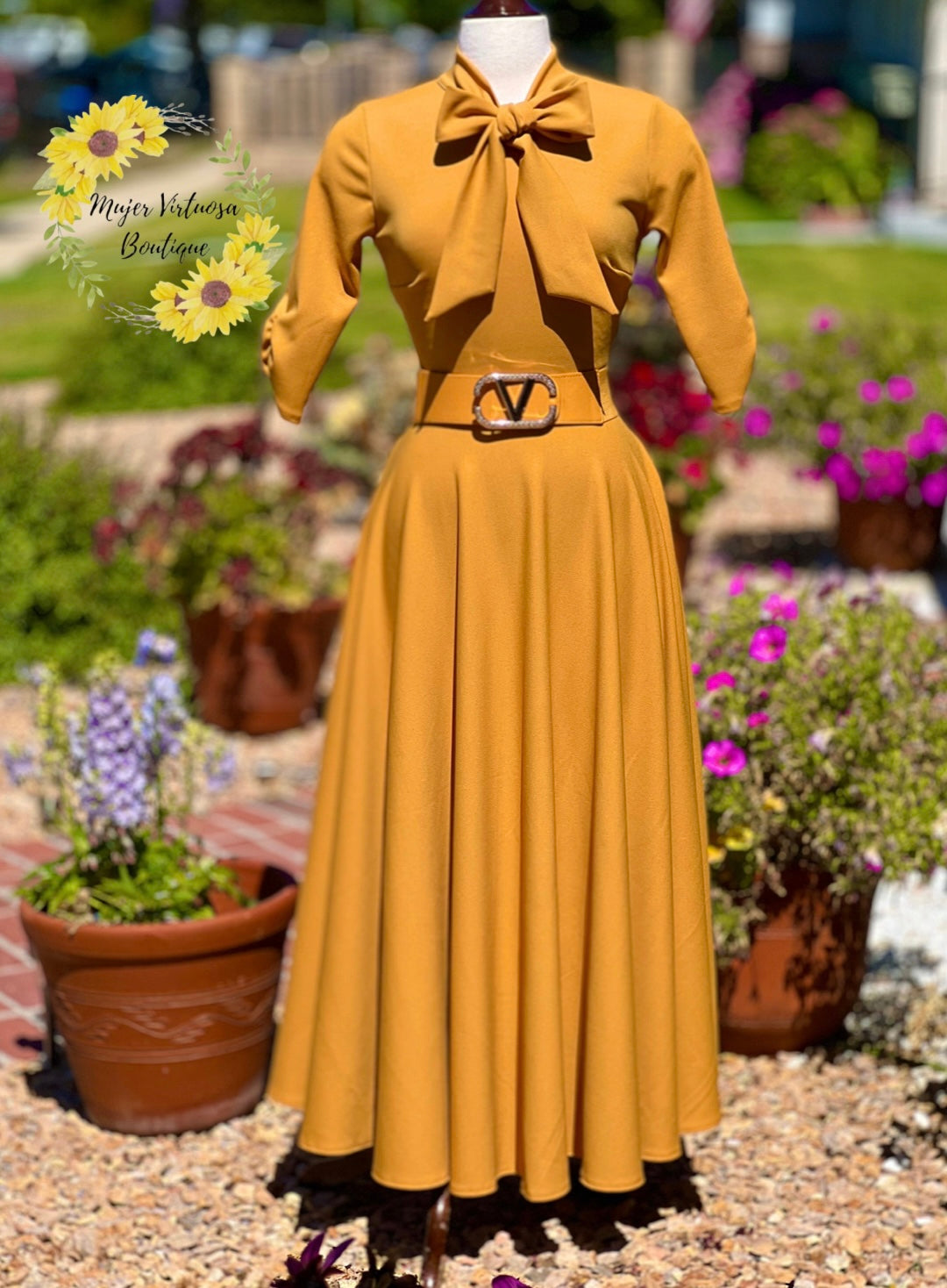 Mustard Maxi Dress