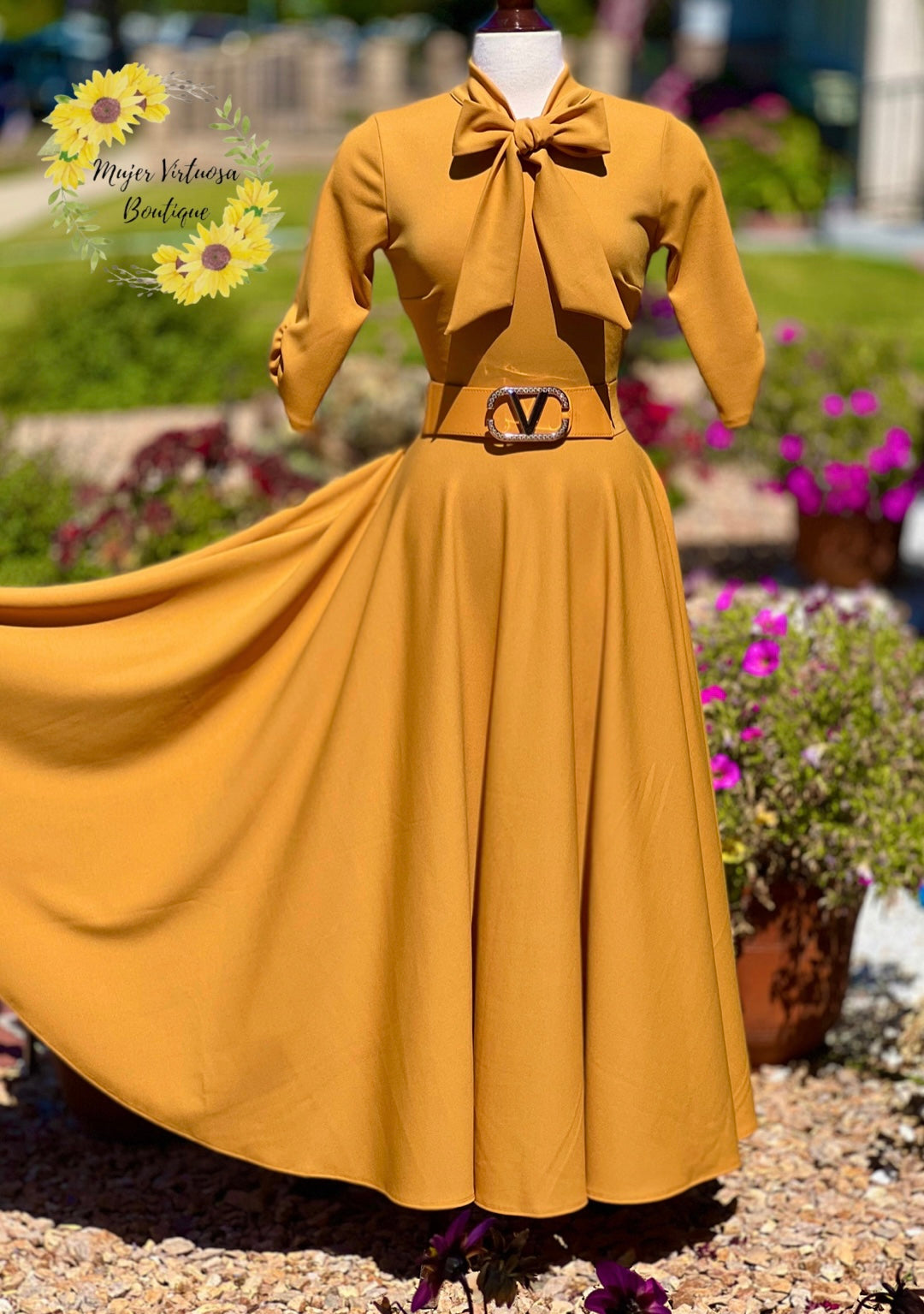 Mustard Maxi Dress