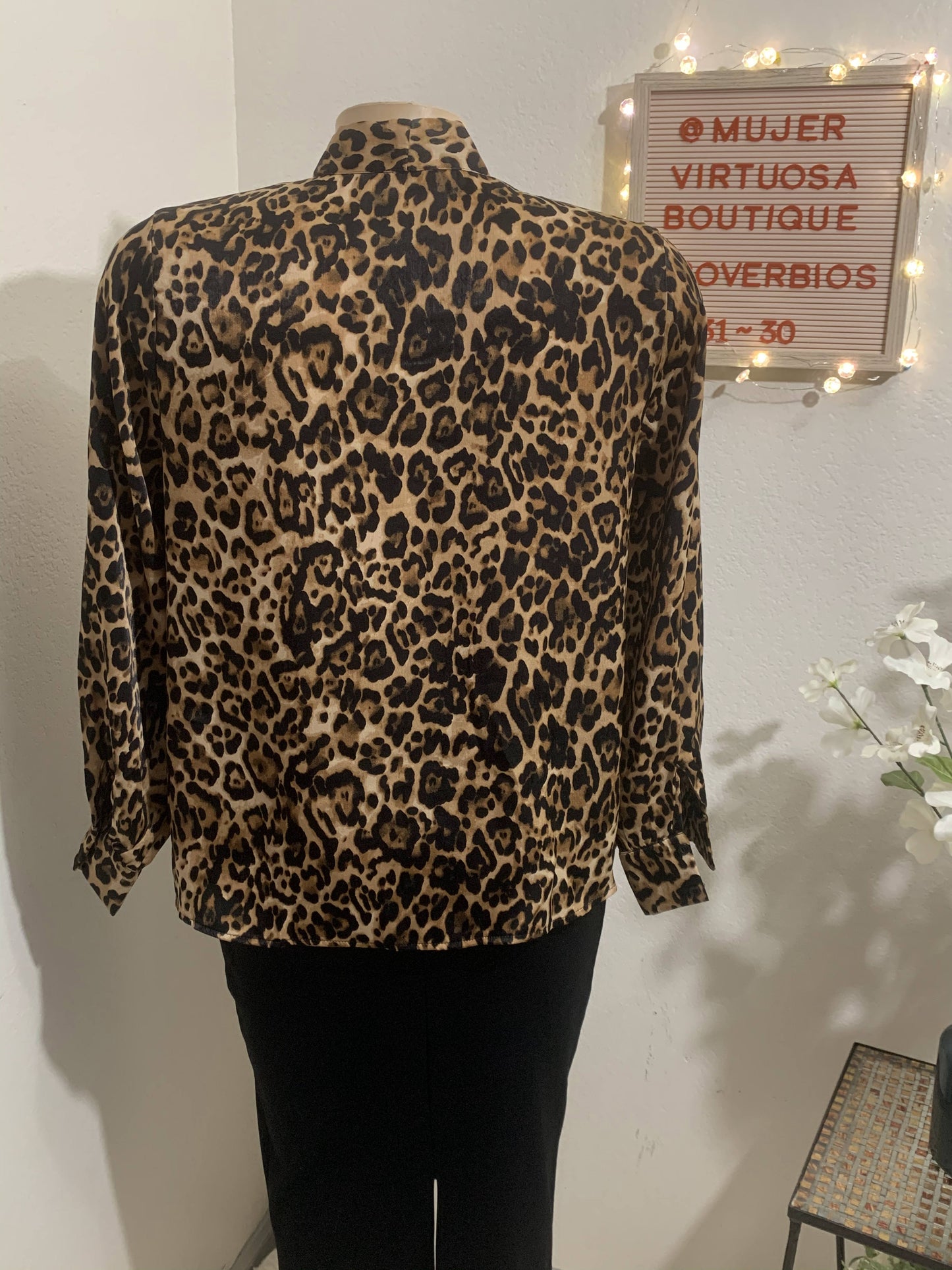 Judith Leopard Print Top