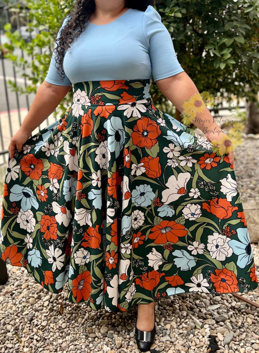 Celeste Floral Maxi Dress